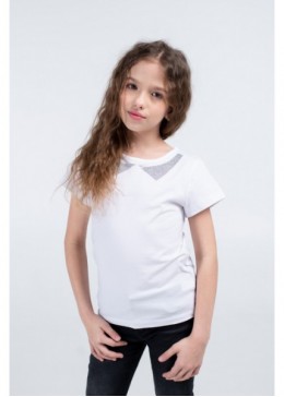 Vidoli белая футболка для девочки 20915